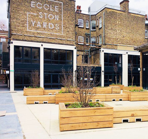 urban street designs - steel and timber work case study image